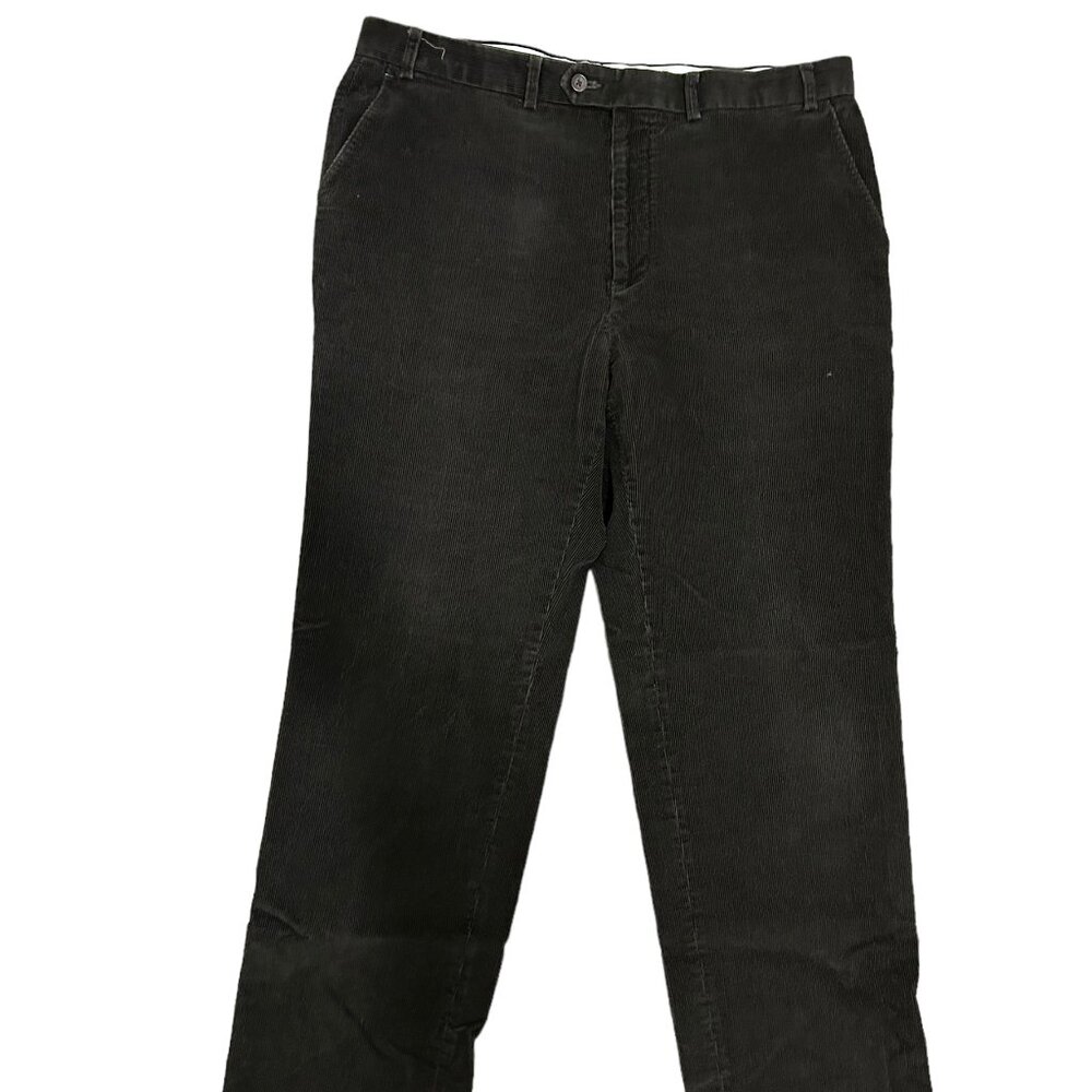 Polo Ralph Lauren Pants Mens 38x34 Brown Corduroy Classiccore Flat Front